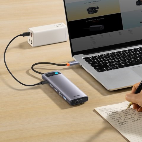 Wielofunkcyjny HUB 12w1 USB-C HDMI DP USB-C minijack 3.5mm RJ45 SD Wielofunkcyjny HUB 12w1 USB-C HDMI DP USB-C minijack 3.5mm RJ45 SD