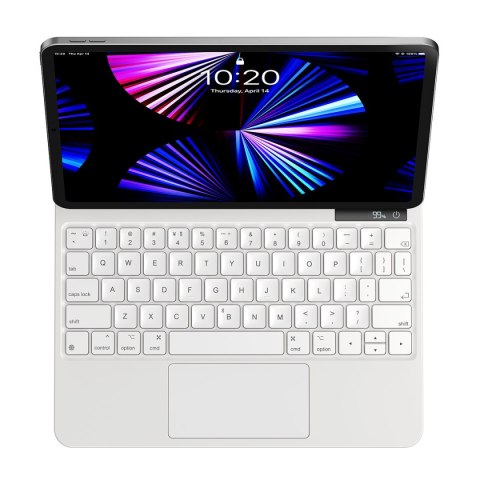 Klawiatura i touchpad do iPad Pro 12.9'' + etui magnetyczne Brilliance - białe Klawiatura i touchpad do iPad Pro 12.9'' + etui magnetyczne Brilliance - białe