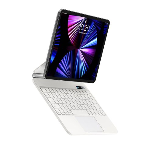 Klawiatura i touchpad do iPad Pro 12.9'' + etui magnetyczne Brilliance - białe Klawiatura i touchpad do iPad Pro 12.9'' + etui magnetyczne Brilliance - białe
