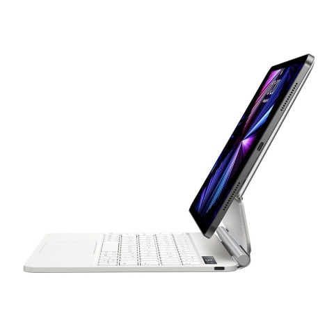 Klawiatura i touchpad do iPad Pro 12.9'' + etui magnetyczne Brilliance - białe Klawiatura i touchpad do iPad Pro 12.9'' + etui magnetyczne Brilliance - białe