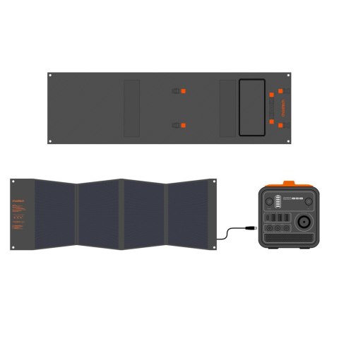 Ładowarka solarna słoneczna turystyczna na kemping składana 120W Ładowarka solarna słoneczna turystyczna na kemping składana 120W