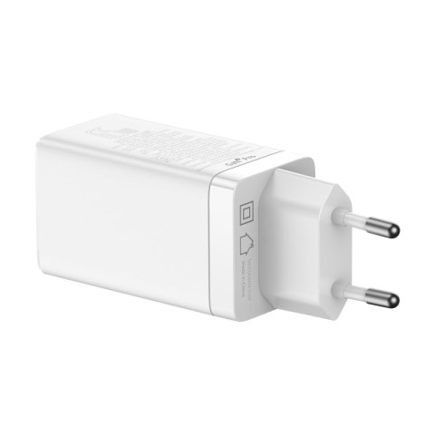 Szybka uniwersalna ładowarka sieciowa GaN3 PRO 2x USB-C / USB + kabel USB-C 65W - biały Szybka uniwersalna ładowarka sieciowa GaN3 PRO 2x USB-C / USB + kabel USB-C 65W - biały