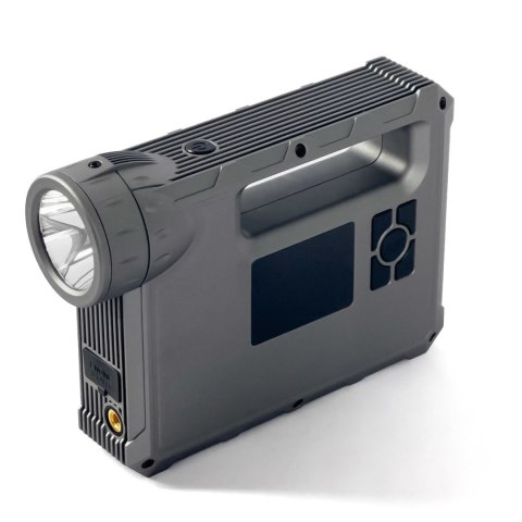 4w1 Rozruch auta Jump Starter + powerbank 8000mAh + kompresor + latarka LED - czarny 4w1 Rozruch auta Jump Starter + powerbank 8000mAh + kompresor + latarka LED - czarny