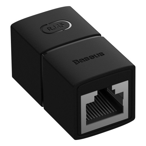 Złączka łącznik kabli sieciowych LAN Ethernet RJ-45 AirJoy czarna Złączka łącznik kabli sieciowych LAN Ethernet RJ-45 AirJoy czarna
