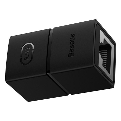 Złączka łącznik kabli sieciowych LAN Ethernet RJ-45 AirJoy czarna Złączka łącznik kabli sieciowych LAN Ethernet RJ-45 AirJoy czarna