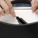 Adapter przejściówka z USB-C na gniazdo audio 3.5 mini jack czarny