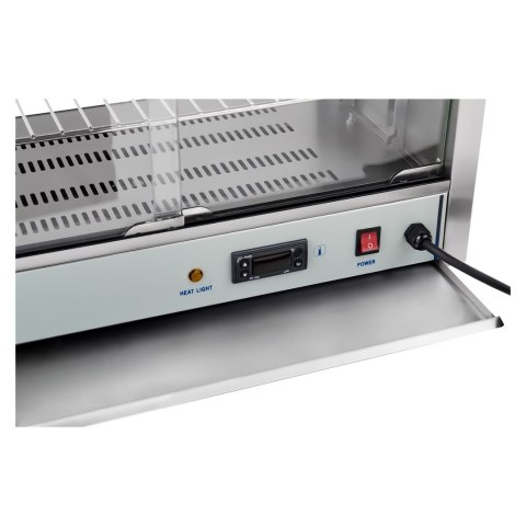 Witryna grzewcza ekspozycyjna ciepłej żywności 1000W szer. 64cm Witryna grzewcza ekspozycyjna ciepłej żywności 1000W szer. 64cm