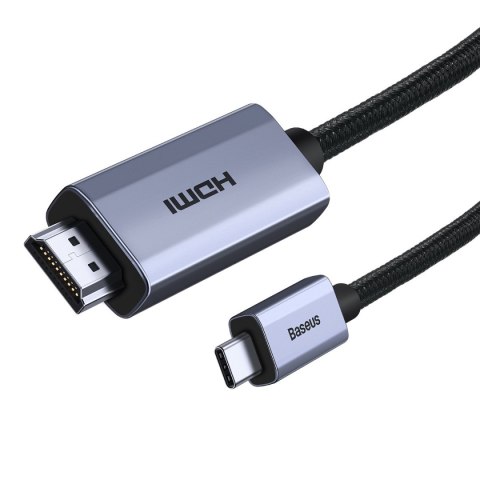 Kabel przewód adapter High Definition Series USB-C - HDMI 2.0 4K 60Hz 2m czarny Kabel przewód adapter High Definition Series USB-C - HDMI 2.0 4K 60Hz 2m czarny