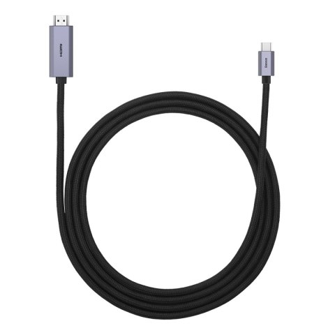 Kabel przewód adapter High Definition Series USB-C - HDMI 2.0 4K 60Hz 2m czarny Kabel przewód adapter High Definition Series USB-C - HDMI 2.0 4K 60Hz 2m czarny