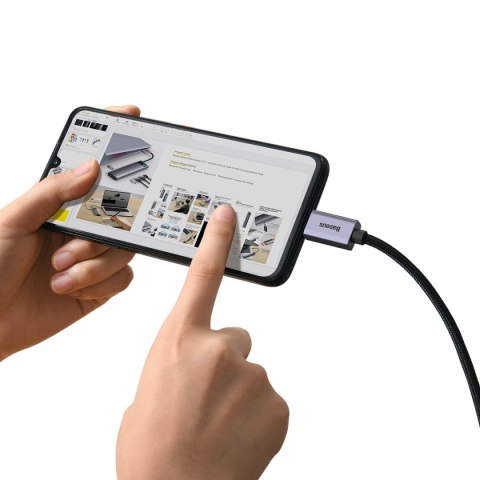 Kabel przewód adapter High Definition Series USB-C - HDMI 2.0 4K 60Hz 2m czarny Kabel przewód adapter High Definition Series USB-C - HDMI 2.0 4K 60Hz 2m czarny
