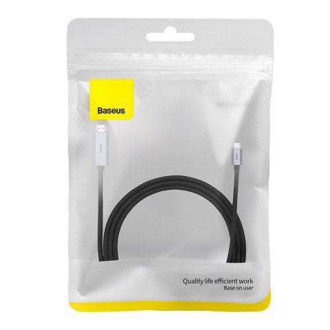 Kabel przewód adapter High Definition Series USB-C - HDMI 2.0 4K 60Hz 2m czarny Kabel przewód adapter High Definition Series USB-C - HDMI 2.0 4K 60Hz 2m czarny