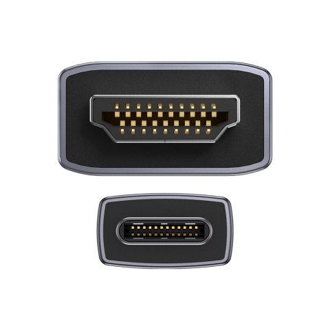 Kabel przewód adapter High Definition Series USB-C - HDMI 2.0 4K 60Hz 2m czarny Kabel przewód adapter High Definition Series USB-C - HDMI 2.0 4K 60Hz 2m czarny