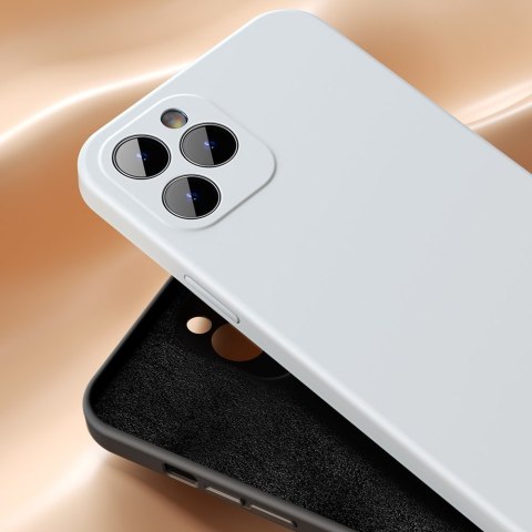 Elastyczne żelowe etui do iPhone 12 Pro Max Liquid Silica Gel Case czerwony Elastyczne żelowe etui do iPhone 12 Pro Max Liquid Silica Gel Case czerwony