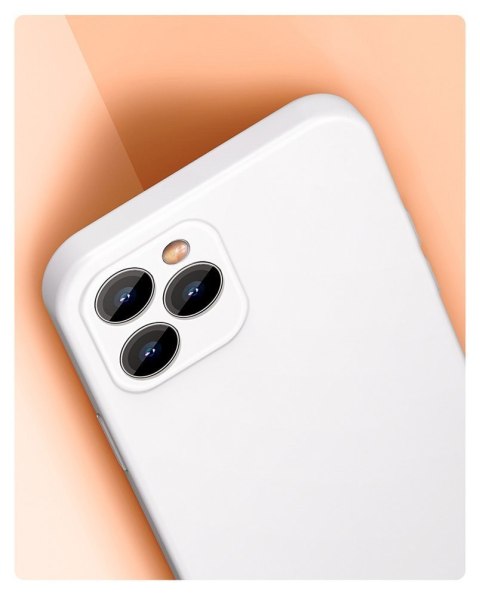 Elastyczne żelowe etui do iPhone 12 Pro Max Liquid Silica Gel Case czerwony Elastyczne żelowe etui do iPhone 12 Pro Max Liquid Silica Gel Case czerwony