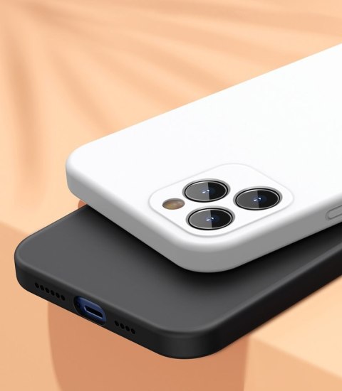 Elastyczne żelowe etui do iPhone 12 Pro Max Liquid Silica Gel Case czerwony Elastyczne żelowe etui do iPhone 12 Pro Max Liquid Silica Gel Case czerwony