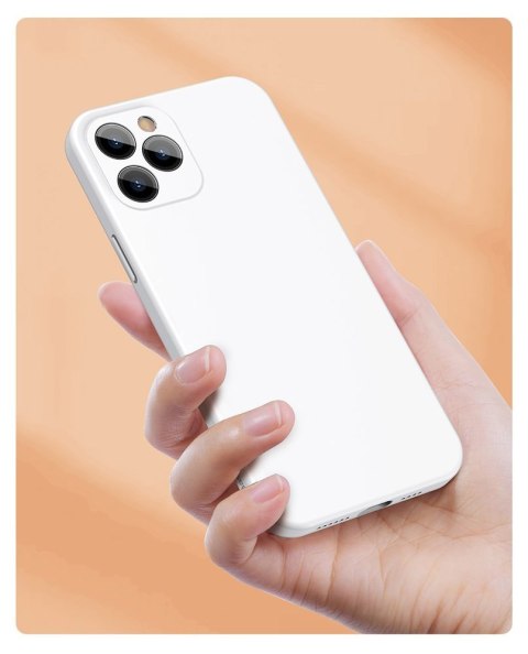 Elastyczne żelowe etui do iPhone 12 Pro Max Liquid Silica Gel Case czerwony Elastyczne żelowe etui do iPhone 12 Pro Max Liquid Silica Gel Case czerwony