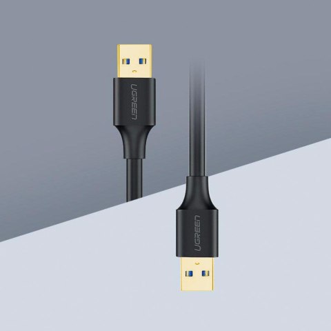 Kabel przewód USB 3.2 1m czarny Kabel przewód USB 3.2 1m czarny