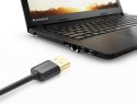 Przedłużacz do kabla przewodu USB 1m czarny