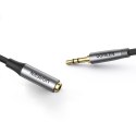 Przedłużacz do przewodu kabla AUX 3.5mm mini jack 1m