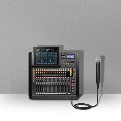 Przejściówka kabel audio do mikrofonu XLR żeński - 6.35 mm jack męski 2m czarny Przejściówka kabel audio do mikrofonu XLR żeński - 6.35 mm jack męski 2m czarny
