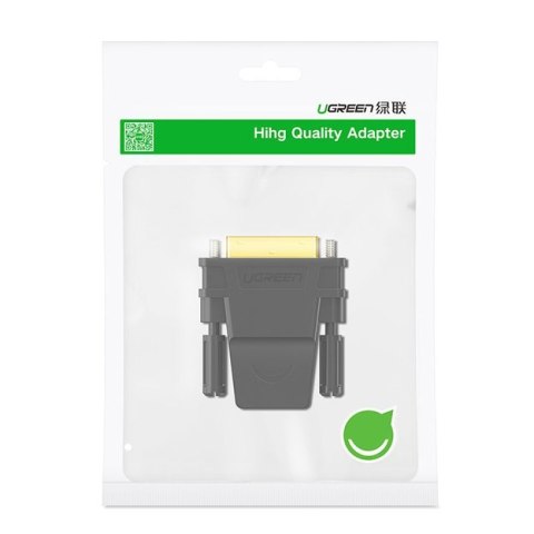 Przejściówka wtyczka HDMI żeński - DVI męski FHD 60Hz czarny Przejściówka wtyczka HDMI żeński - DVI męski FHD 60Hz czarny