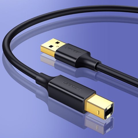Kabel przewód USB Typ B do drukarki męski - USB 2.0 męski 480Mbps 1m czarny Kabel przewód USB Typ B do drukarki męski - USB 2.0 męski 480Mbps 1m czarny