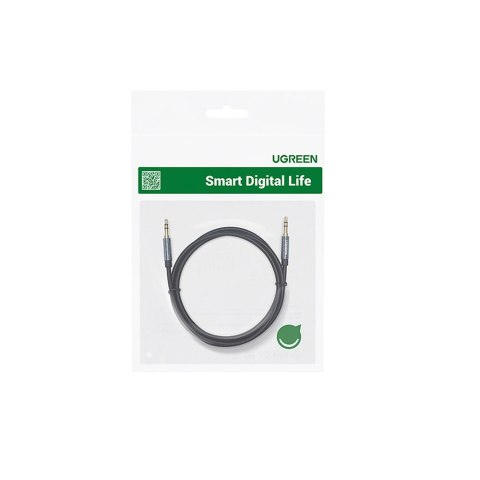 Kabel przewód audio 2x mini jack 3.5mm 2m czarny Kabel przewód audio 2x mini jack 3.5mm 2m czarny