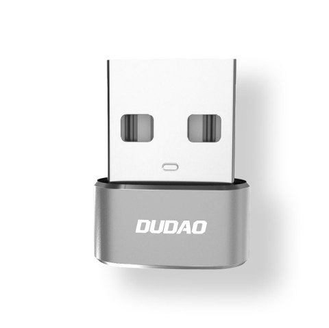 Adapter przejściówka ze złącza USB-C na zwykły USB czarny Adapter przejściówka ze złącza USB-C na zwykły USB czarny