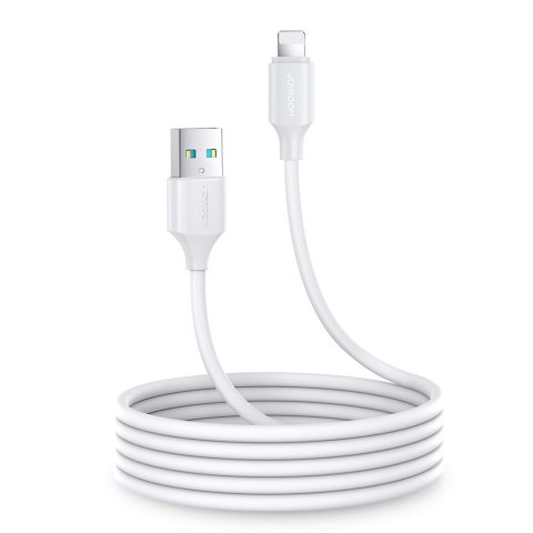 Kabel do ładowania i transmisji danych iPhone USB - Lightning 2.4A 2m biały Kabel do ładowania i transmisji danych iPhone USB - Lightning 2.4A 2m biały