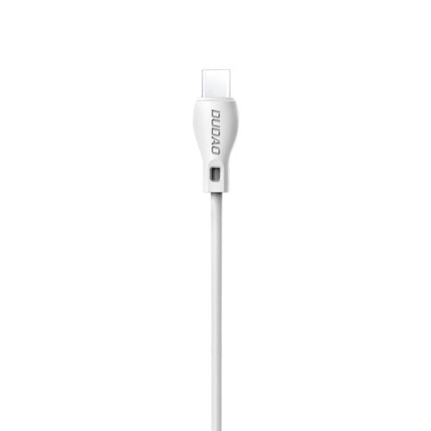 Przewód kabel USB - USB-C 2.1A 2m biały Przewód kabel USB - USB-C 2.1A 2m biały