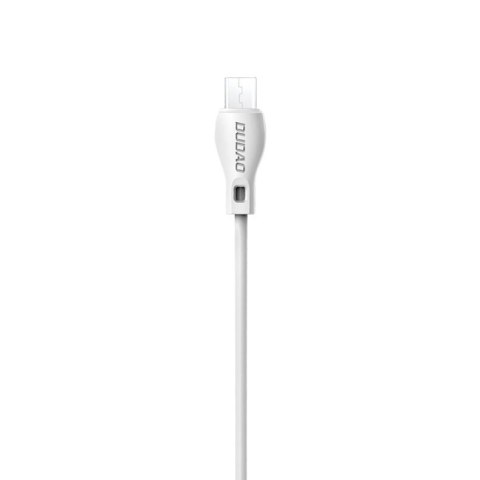 Przewód kabel USB - micro USB 2.4A 2m biały Przewód kabel USB - micro USB 2.4A 2m biały