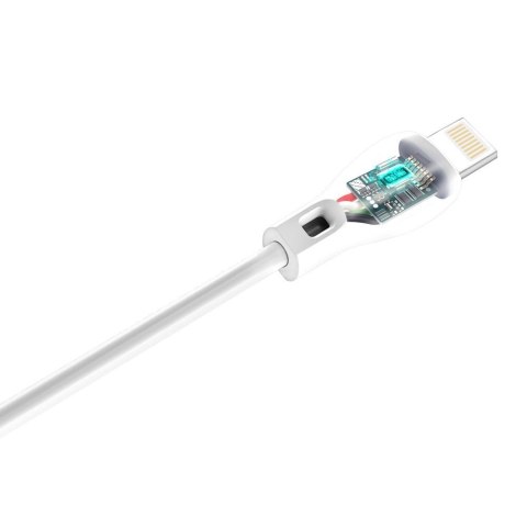 Przewód kabel do iPhone USB - Lightning 2.4A 1m biały Przewód kabel do iPhone USB - Lightning 2.4A 1m biały