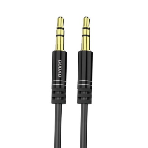 Rozciągliwy kabel przewód audio AUX mini jack 3.5mm sprężynka 150cm czarny Rozciągliwy kabel przewód audio AUX mini jack 3.5mm sprężynka 150cm czarny