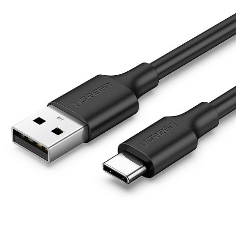Kabel przewód USB - USB-C 2A 0.5m czarny Kabel przewód USB - USB-C 2A 0.5m czarny