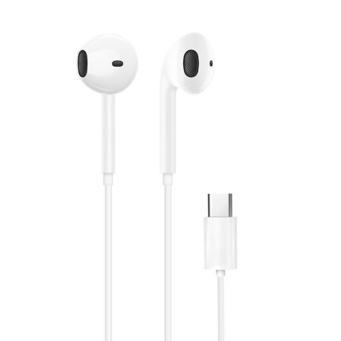 Słuchawki douszne X3C ze złączem USB-C biały Słuchawki douszne X3C ze złączem USB-C biały