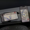 Uchwyt samochodowy na telefon F6H+ magnetyczny na deskę czarny