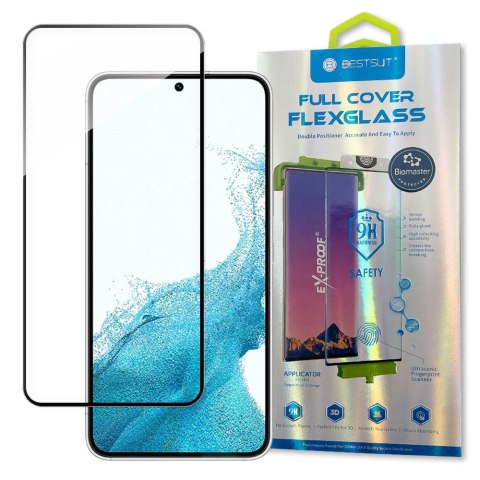 Folia szklana szkło hartowane na cały ekran z ramką Samsung Galaxy S22 przezroczysty Folia szklana szkło hartowane na cały ekran z ramką Samsung Galaxy S22 przezroczysty