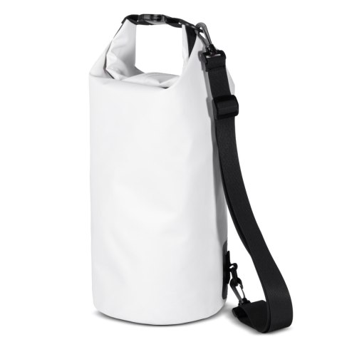 Worek plecak torba Outdoor PVC turystyczna wodoodporna 10L - biała Worek plecak torba Outdoor PVC turystyczna wodoodporna 10L - biała