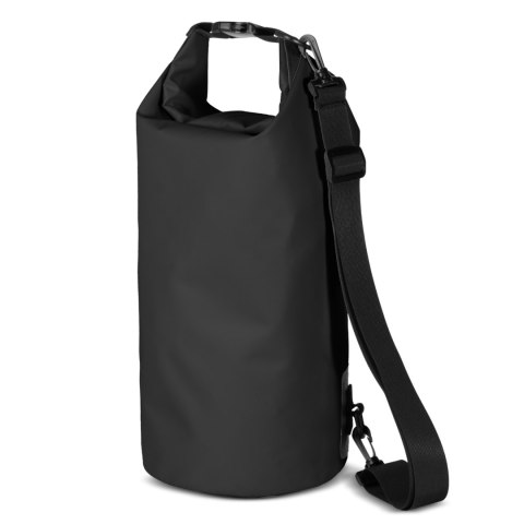 Worek plecak torba Outdoor PVC turystyczna wodoodporna 10L - czarny Worek plecak torba Outdoor PVC turystyczna wodoodporna 10L - czarny