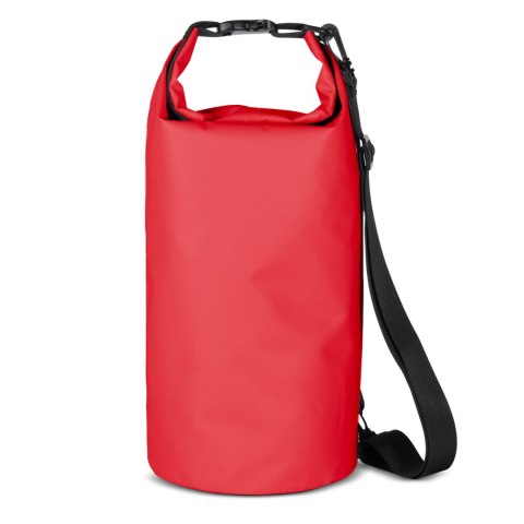 Worek plecak torba Outdoor PVC turystyczna wodoodporna 10L - czerwona Worek plecak torba Outdoor PVC turystyczna wodoodporna 10L - czerwona