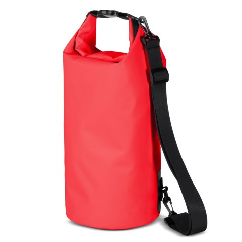 Worek plecak torba Outdoor PVC turystyczna wodoodporna 10L - czerwona Worek plecak torba Outdoor PVC turystyczna wodoodporna 10L - czerwona