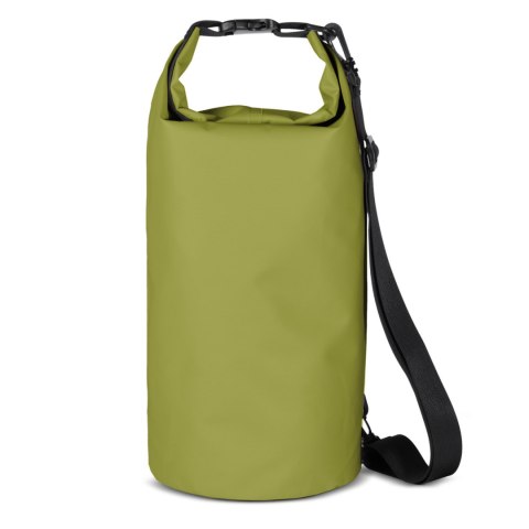 Worek plecak torba Outdoor PVC turystyczna wodoodporna 10L - zielona Worek plecak torba Outdoor PVC turystyczna wodoodporna 10L - zielona