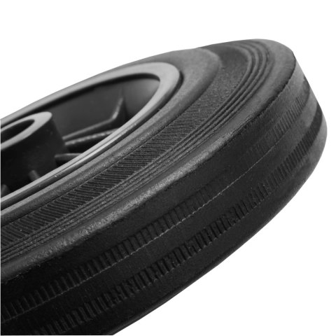 Koło kółko do kontenera wózka przelotowe dewulkanizowane 200/50-100mm Koło kółko do kontenera wózka przelotowe dewulkanizowane 200/50-100mm