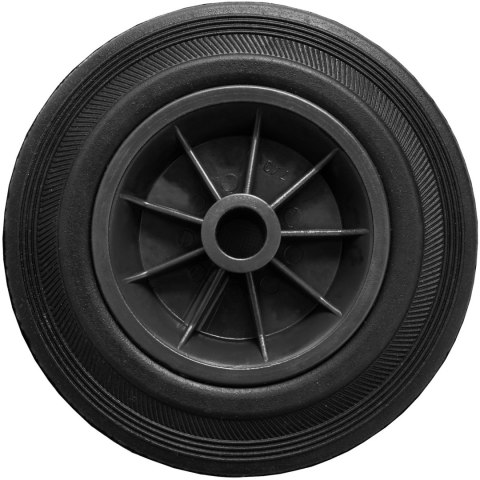Koło kółko do kontenera wózka przelotowe dewulkanizowane 200/50-100mm Koło kółko do kontenera wózka przelotowe dewulkanizowane 200/50-100mm