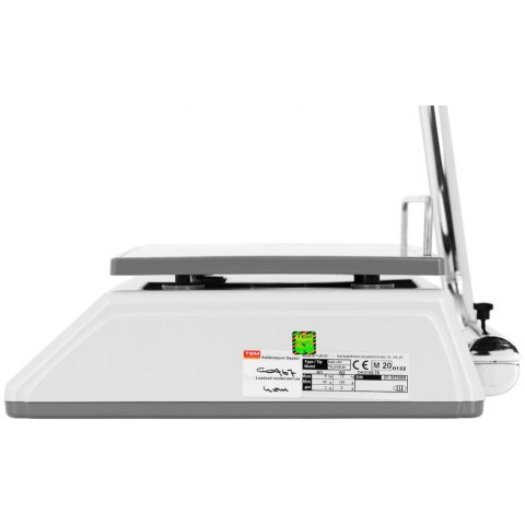Waga sklepowa handlowa interfejs RS232 PLU 15 kg / 0,05 kg LED M LEGALIZACJA Waga sklepowa handlowa interfejs RS232 PLU 15 kg / 0,05 kg LED M LEGALIZACJA