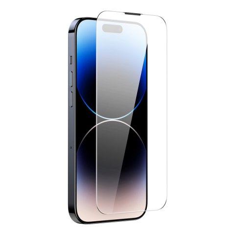 2x Szkło hartowane do iPhone 14 Pro Max na cały ekran z osłoną na głośnik 0.3mm 2x Szkło hartowane do iPhone 14 Pro Max na cały ekran z osłoną na głośnik 0.3mm