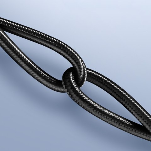 Kabel przewód audio w oplocie USB-C - mini jack 3.5mm 1m szary Kabel przewód audio w oplocie USB-C - mini jack 3.5mm 1m szary