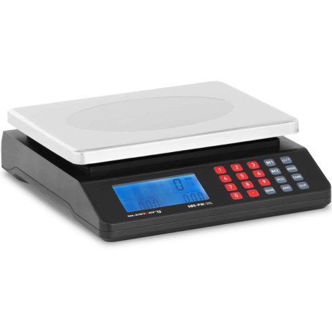 Waga kontrolna stołowa sklepowa magazynowa LCD 30 kg / 1 g Waga kontrolna stołowa sklepowa magazynowa LCD 30 kg / 1 g