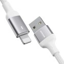 Kabel przewód do iPhone A10 Series USB - Lightning 2.4A 2m biały