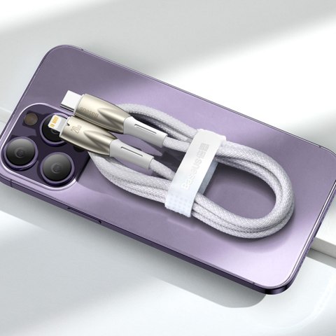 Wytrzymały elastyczny kabel do szybkiego ładowania USB-C 100W 1m czarny Wytrzymały elastyczny kabel do szybkiego ładowania USB-C 100W 1m czarny